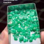 45.79 ct Swat Emerald Rough Lot – A Glimpse of Natural Formation
