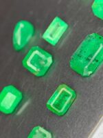 5.15ct Faceted Emerald Lot from Swat – Fine Green Gemstones with Natural Charm - Image 3