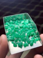 45.79 ct Swat Emerald Rough Lot – A Glimpse of Natural Formation - Image 3