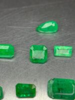 5.15ct Faceted Emerald Lot from Swat – Fine Green Gemstones with Natural Charm - Image 5
