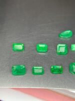 5.15ct Faceted Emerald Lot from Swat – Fine Green Gemstones with Natural Charm - Image 6