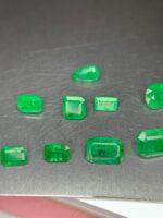 5.15ct Faceted Emerald Lot from Swat – Fine Green Gemstones with Natural Charm - Image 7
