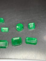 5.15ct Faceted Emerald Lot from Swat – Fine Green Gemstones with Natural Charm - Image 9
