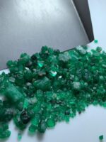 129.40ct Emerald Lot from Swat – Natural Green Beryl Gemstones (9x7x7mm Avg.) - Image 5