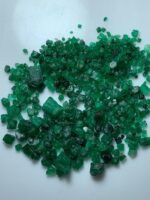 129.40ct Emerald Lot from Swat – Natural Green Beryl Gemstones (9x7x7mm Avg.) - Image 7