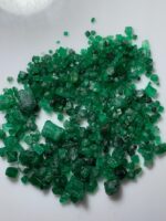 129.40ct Emerald Lot from Swat – Natural Green Beryl Gemstones (9x7x7mm Avg.) - Image 9