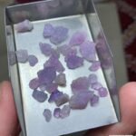 24.30 Ct Afghan Hackmanite Rough Lot – Natural Color-Changing Gemstones