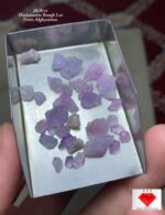 24.30 Ct Afghan Hackmanite Rough Lot – Natural Color-Changing Gemstones
