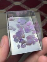 24.30 Ct Afghan Hackmanite Rough Lot – Natural Color-Changing Gemstones - Image 4