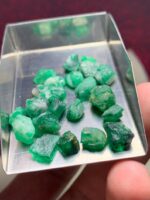 Nature’s Precision: 39.90 ct Swat Emerald Rough (11.32 × 7.77 × 3.90 mm) - Image 7