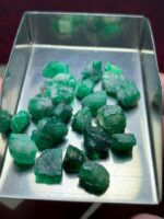 Nature’s Precision: 39.90 ct Swat Emerald Rough (11.32 × 7.77 × 3.90 mm) - Image 9