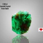 2.06ct Sest Emerald Crystal – Natural Untreated Green Gemstone (8.21 x 7.37 x 5.27 mm)