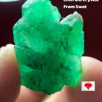 Monument of Nature: 24.95ct Swat Emerald Crystal