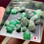 Natural Wonder: 53.37ct Emerald Rough Lot from Swat, Pakistan