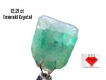 Panjshir Emerald: 12.21ct Afghan Gemstone Crystal