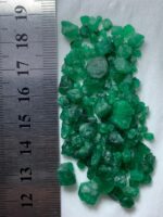 78.95ct Emerald Rough Lot (10x6x6mm): Natural Untreated Crystals for Cutting or Collection - Image 9