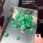Unearthing Nature’s Treasure: A 35.68 ct Rough Emerald Lot from Swat