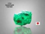 1.73ct Swat Emerald Crystal – Natural Untreated Gemstone (5.64 x 8.76 x 5.15 mm)