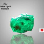 1.73ct Swat Emerald Crystal – Natural Untreated Gemstone (5.64 x 8.76 x 5.15 mm)