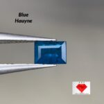 Most Rare 0.455 ct Blue Hauyne from Badakhshan, Afghanistan
