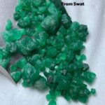 76.00ct Swat Emerald Rough Lot (10x8x7mm): Natural Green Crystals from Pakistan’s Emerald Belt