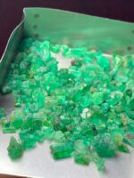Discovering the 34.20ct Emerald Rough Lot from Swat: 6.64 x 6.42 x 4.92mm - Image 2
