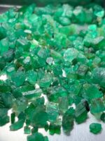 Discovering the 34.20ct Emerald Rough Lot from Swat: 6.64 x 6.42 x 4.92mm - Image 5