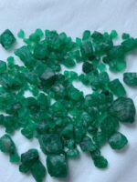 76.00ct Swat Emerald Rough Lot (10x8x7mm): Natural Green Crystals from Pakistan’s Emerald Belt - Image 5