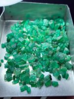 Discovering the 34.20ct Emerald Rough Lot from Swat: 6.64 x 6.42 x 4.92mm - Image 7