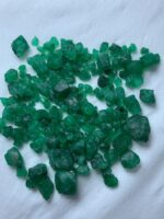 76.00ct Swat Emerald Rough Lot (10x8x7mm): Natural Green Crystals from Pakistan’s Emerald Belt - Image 7