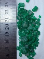 76.00ct Swat Emerald Rough Lot (10x8x7mm): Natural Green Crystals from Pakistan’s Emerald Belt - Image 9