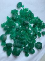 76.00ct Swat Emerald Rough Lot (10x8x7mm): Natural Green Crystals from Pakistan’s Emerald Belt - Image 10