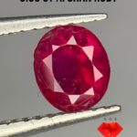 A Dazzling 0.50 Carat Afghan Ruby – Natural and Untreated