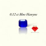 Rare 0.12 Carat Blue Hauyne – From the Heart of Afghanistan