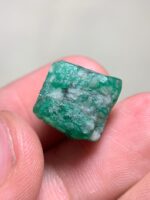 13.65 ct Natural Swat Emerald Crystal – A 14.26 × 13.89 × 8.88 mm Gem - Image 3