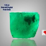 7.25ct Emerald Crystal from Swat: A Radiant Gem from Pakistan’s Valleys