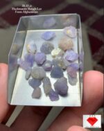 38.15 ct Afghan Hackmanite Rough Lot – Natural UV Reactive Collector Gemstone
