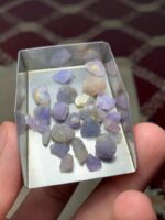 38.15 ct Afghan Hackmanite Rough Lot – Natural UV Reactive Collector Gemstone - Image 5