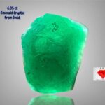 6.35ct Swat Emerald Crystal: Majestic Green from Pakistan’s Gem Valley