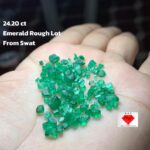 24.20 Carat Emerald Rough Lot from Swat — A Glimpse of Pakistan’s Green Legacy