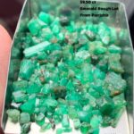 Magnificent 59.50 ct Panjshir Emerald Rough — Nature’s Vibrant Green Treasure