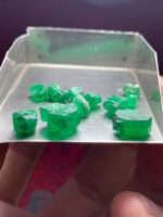 16.15 ct Rough Emerald Lot from Swat Valley (9.56 × 8.03 × 6.02 mm): Raw Gemstone Beauty - Image 4