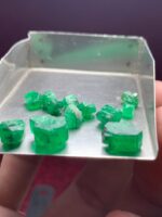 16.15 ct Rough Emerald Lot from Swat Valley (9.56 × 8.03 × 6.02 mm): Raw Gemstone Beauty - Image 5