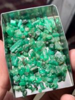 Magnificent 59.50 ct Panjshir Emerald Rough — Nature’s Vibrant Green Treasure - Image 9