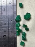 16.15 ct Rough Emerald Lot from Swat Valley (9.56 × 8.03 × 6.02 mm): Raw Gemstone Beauty - Image 8