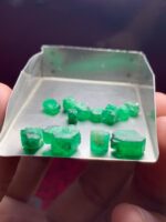 16.15 ct Rough Emerald Lot from Swat Valley (9.56 × 8.03 × 6.02 mm): Raw Gemstone Beauty - Image 9