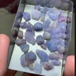 Beautiful 39.90 ct Afghan Hackmanite Rough Lot – Natural Rare Gem Material