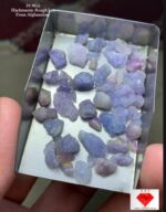 Beautiful 39.90 ct Afghan Hackmanite Rough Lot – Natural Rare Gem Material