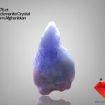 Exceptional 47.75ct Hackmanite Crystal from Afghanistan