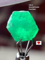 A 5.83ct Swat Emerald Crystal: Exceptional Natural Beauty from Pakistan